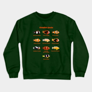 Clownfish Species Crewneck Sweatshirt